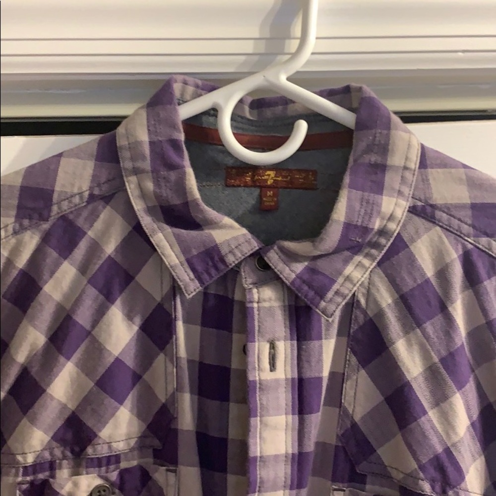 7 For All Mankind button down